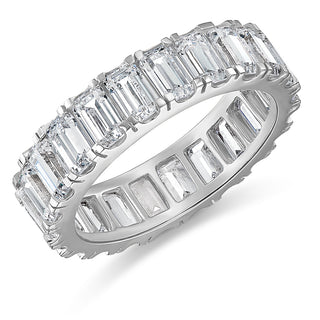 Emerald Cut Eternity Ring