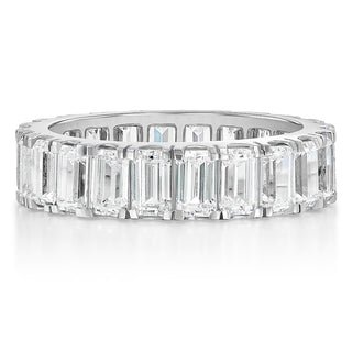 Emerald Cut Eternity Ring