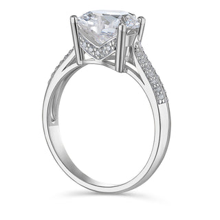 3.75 Carat Grand Accolade Heart Ring