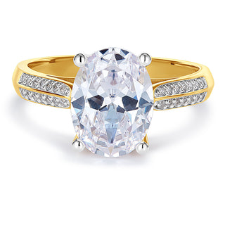 3.75 Carat Grand Accolade Oval Ring