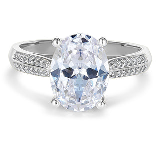 3.75 Carat Grand Accolade Oval Ring