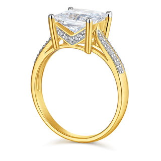 4.25 Carat Grand Accolade Princess Ring