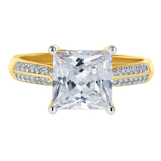 4.25 Carat Grand Accolade Princess Ring