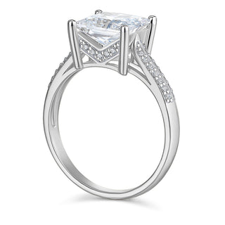 4.25 Carat Grand Accolade Princess Ring