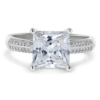 4.25 Carat Grand Accolade Princess Ring