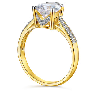 3.25 Carat Grand Accolade Pear Ring