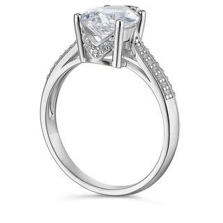 3.25 Carat Grand Accolade Pear Ring