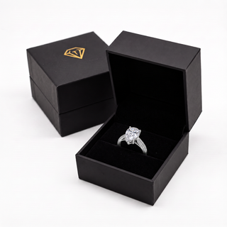 3.25 Carat Grand Accolade Pear Ring