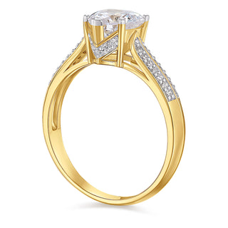 2.25 Carat Accolade Heart Ring