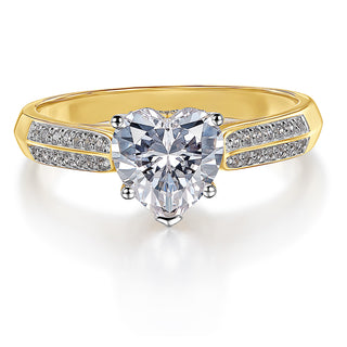 2.25 Carat Accolade Heart Ring