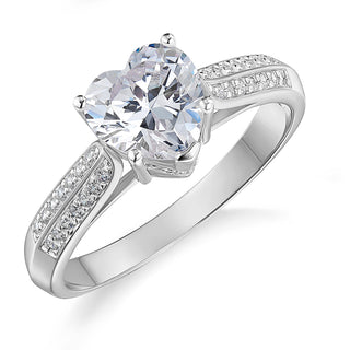 2.25 Carat Accolade Heart Ring