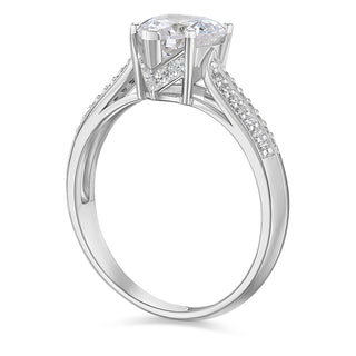2.25 Carat Accolade Heart Ring
