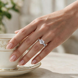 2.25 Carat Accolade Heart Ring