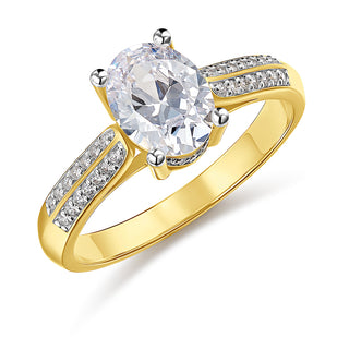 2.25 Carat Accolade Oval Ring