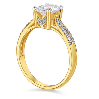 2.25 Carat Accolade Oval Ring