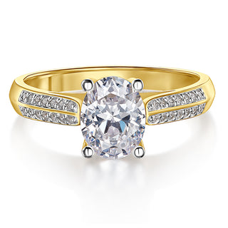 2.25 Carat Accolade Oval Ring