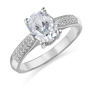 2.25 Carat Accolade Oval Ring