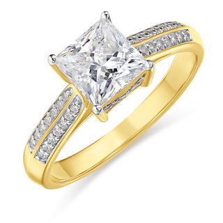 2.25 Carat Accolade Princess Ring