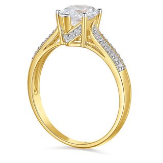 2.25 Carat Accolade Pear Ring