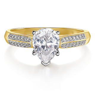 2.25 Carat Accolade Pear Ring