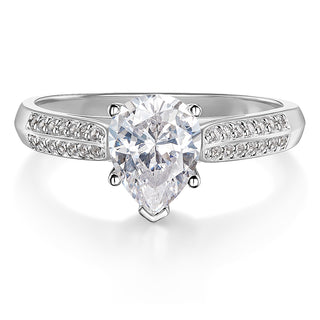 2.25 Carat Accolade Pear Ring