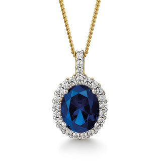 Tru Sapphire Cincature Pendant