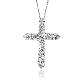 Shining Love Cross Pendant