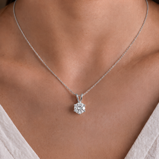 2 Carat Tulip Pendant