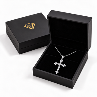 Shimmering Cross Pendant