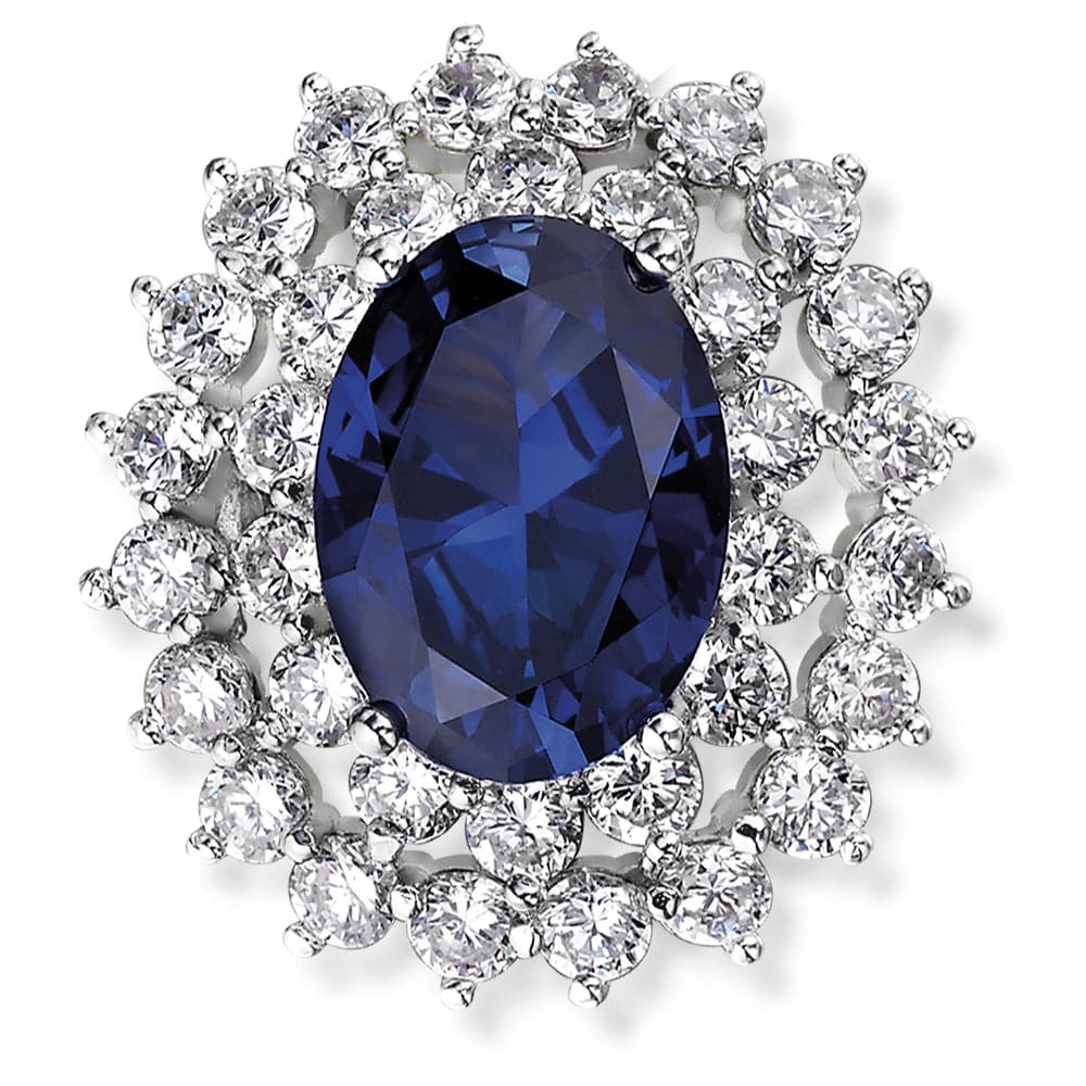 Tru-Sapphire Royal Brooch