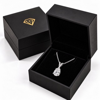 1.5 Carat Pear Cut Pendant