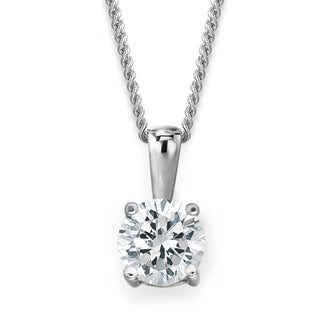 1 Carat Solitaire Pendant