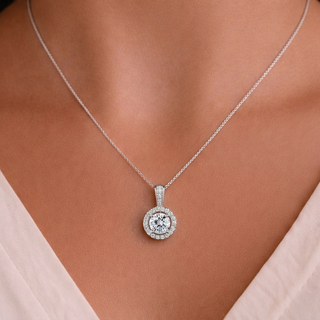 Posh Halo Pendant