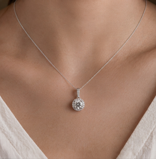 Posh Halo Pendant