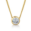 1.25 ct. t.w  Bezel Solitaire Pendant