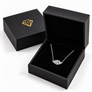 2 Carat East-West Marquise Necklace