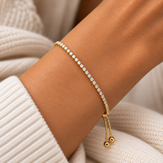 Tennis Style Friendship Bracelet
