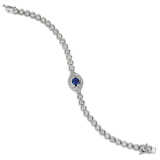 Tru Sapphire Pavé Tennis Bracelet