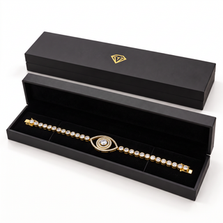 Tru-Diamonds Double Halo Tennis Bracelet