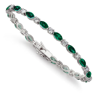 Tru Emerald Cascade Bracelet