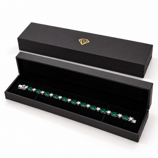Tru Emerald Cascade Bracelet