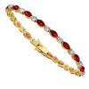 Tru-Ruby Cascade Bracelet