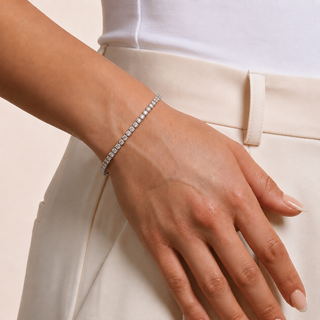 Simply Chic Tennis Bracelet