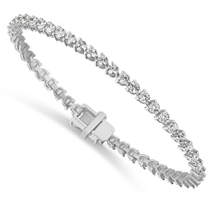 Tiffany Style Tennis Bracelet