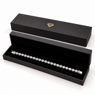 Tiffany Style Tennis Bracelet