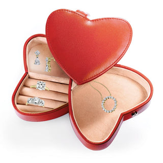 Heart Shaped Jewellery Box
