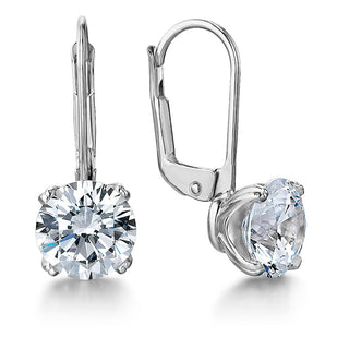 2 Carat Drop of Elegance Earrings
