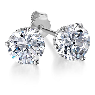 2 Carat Posh Martini Stud Earrings