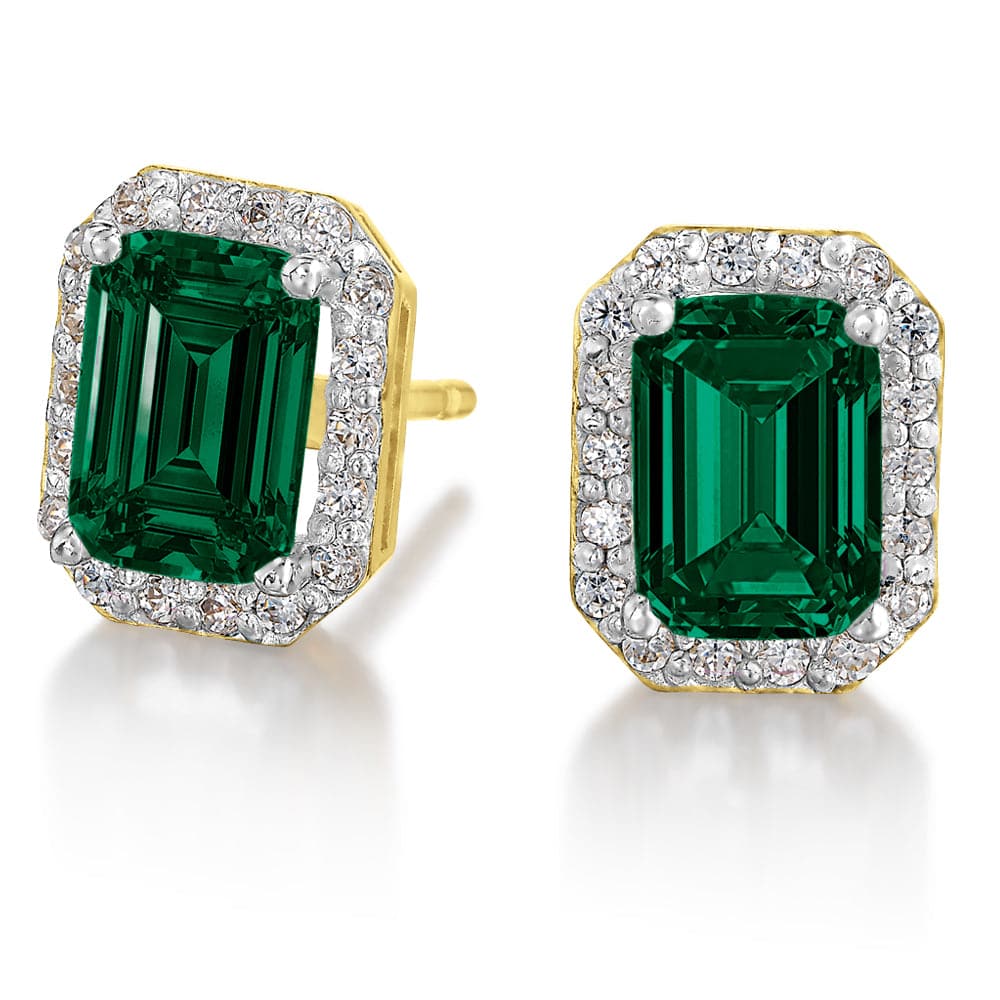5th Avenue Tru-Emerald Earrings