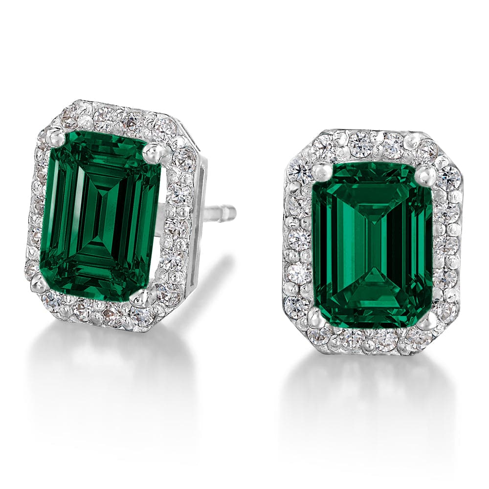 5th Avenue Tru-Emerald Earrings